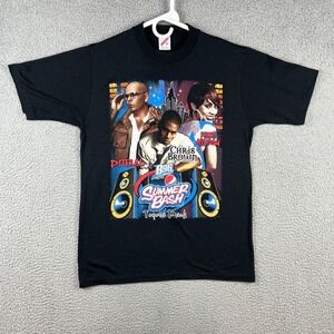 2011 B96 Pepsi Summer Bash T Shirt Pitbull Chris Brown Joe Jonas Mens M